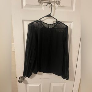 Express polyester dress shirt size medium